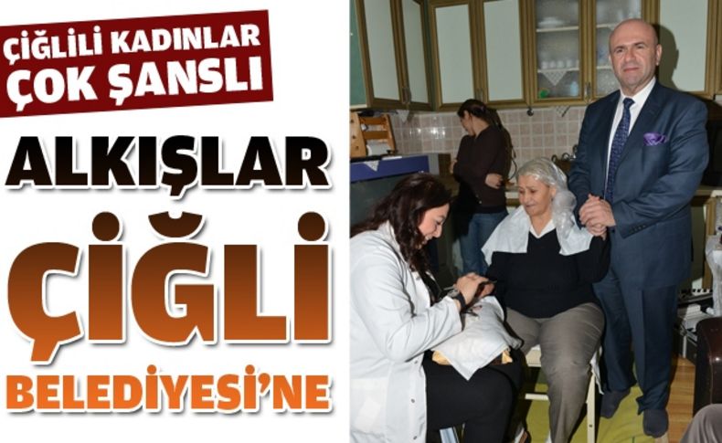 65 yaş üstü kadınlar ile engelli kadınlara evde kuaför hizmeti