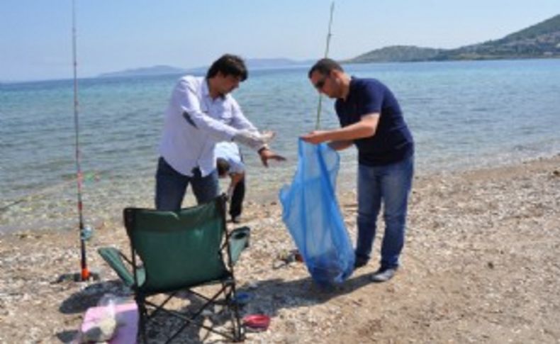 Yenifoça’da, kıyı ve sualtı temizliği