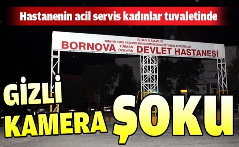 Acil serviste kamera şoku