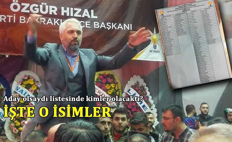 Aday olsaydı listesinde kimler vard? İşte o isimler