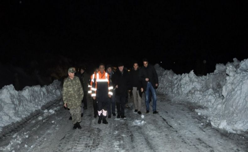 AFAD Başkanı Oktay, D 400 karayolunda incelemelerde bulundu