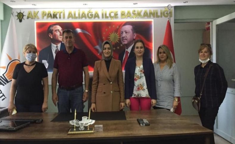 AK Partili kadınlardan ilçelere ziyaret