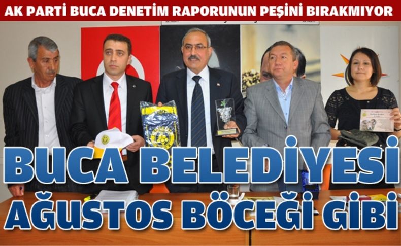 AK Parti Buca Belediyesi'nin faaliyetlerini masaya yatırdı