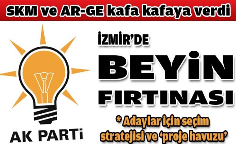 AK Parti İzmir’de beyin fırtınası