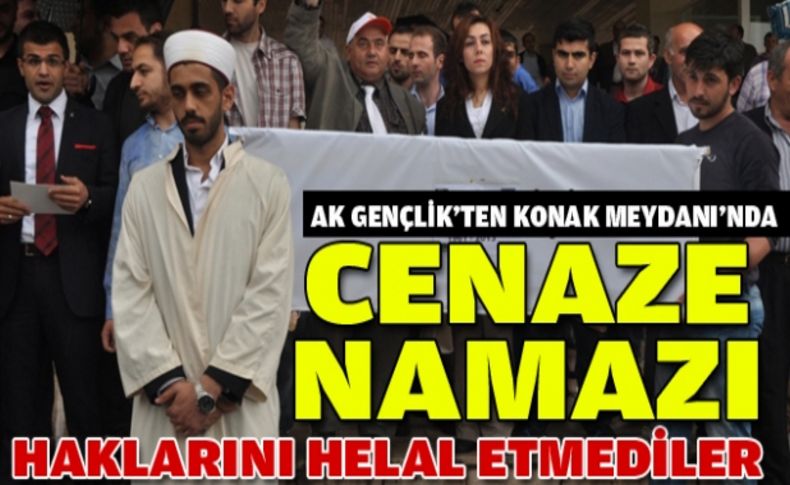 AK Parti İzmir'de IMF'nin cenaze namazını kıldı!