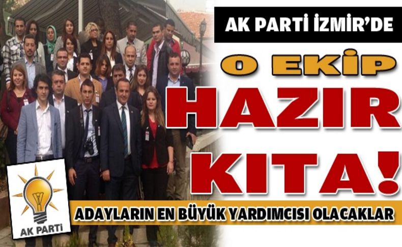 AK Parti İzmir'de sosyal medya ekibi hazır kıta!