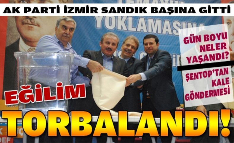 AK Parti İzmir'de temayül yapıldı!