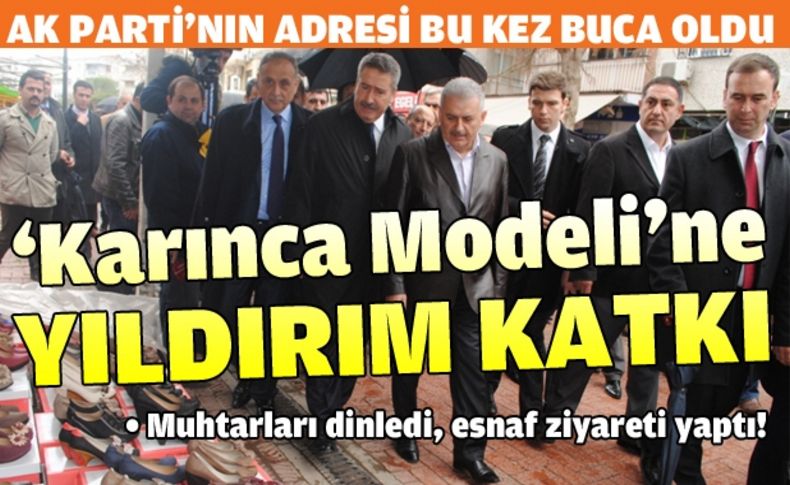 AK Parti'nin karınca modelinde adres Buca'ydı