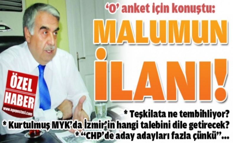 Akay'dan Ege Postası'na çarpıcı açıklamalar