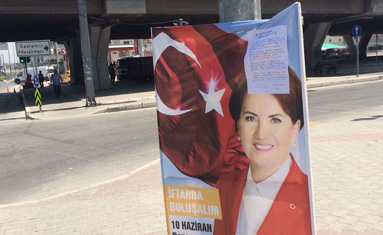 Akşener'e dört dörtlük sevgi