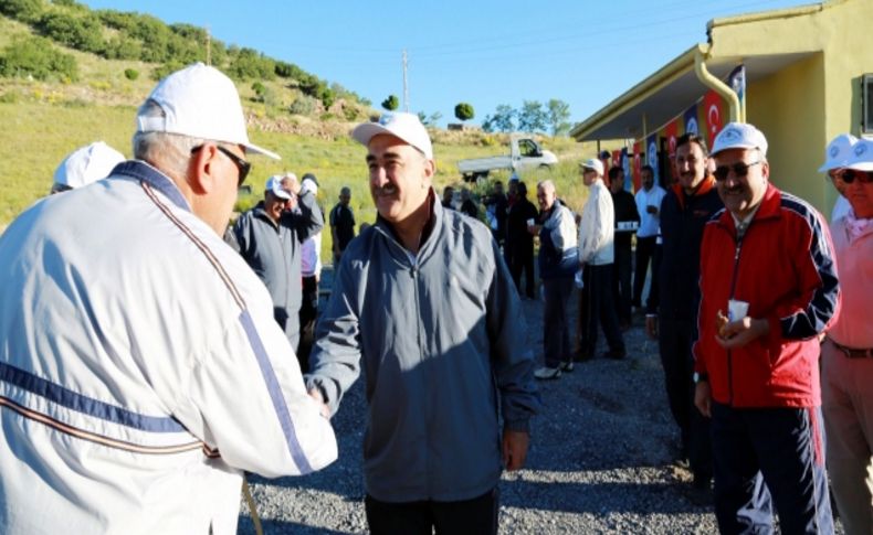 Ali Dağı’nda yürüyüş yapanlara dinlenme evi