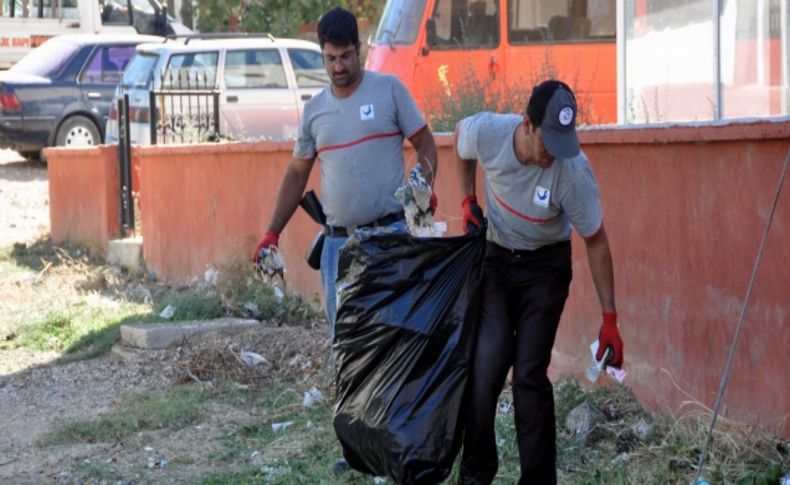 Aliağa'da temizlik harekatı