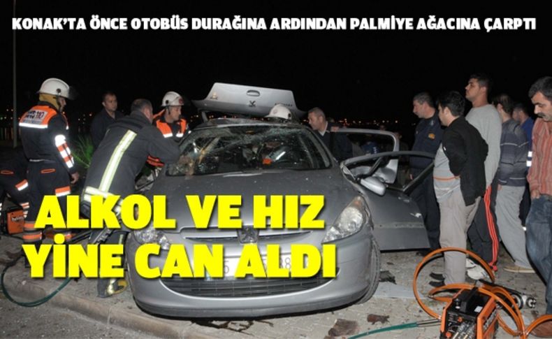 Alkol vehız can aldı