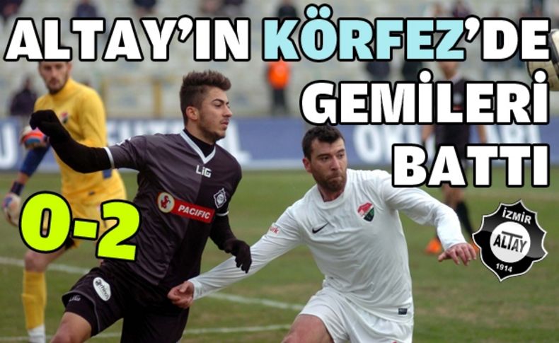 Altay 'karalar bağladı'