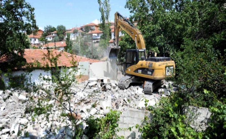 Altındağ’da 25 bin gecekondu yıkıldı