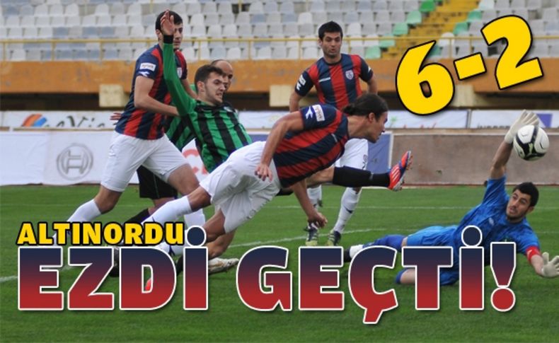 Altınordu: 6 - Kocaelispor: 2