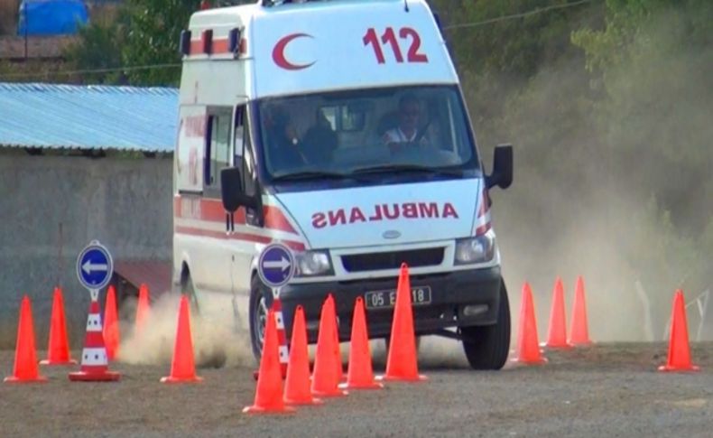 Ambulans şoförleri de sağlıkçı olacak