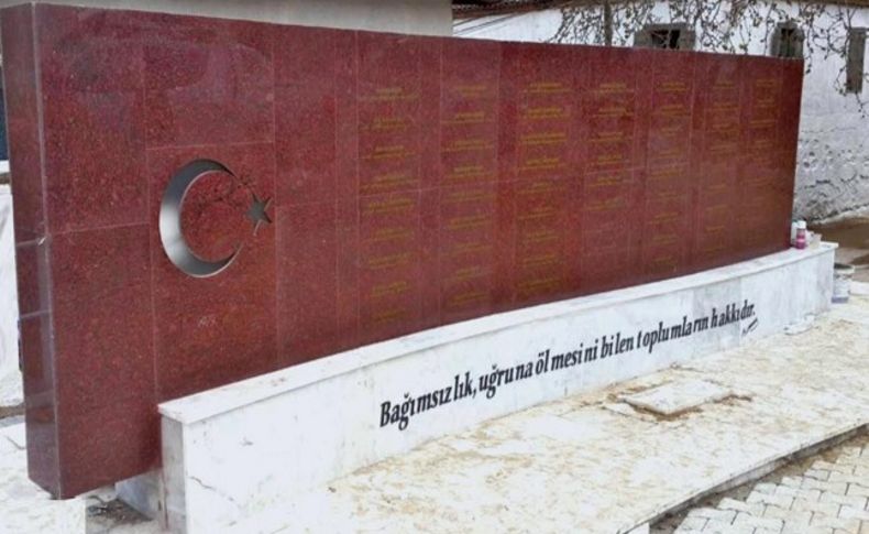 Ödemiş'e şehitlik anıtı