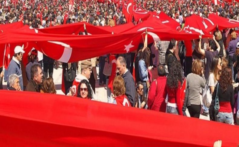 Ankara'da teröre karşı dev miting: Sadece Türk bayrakları