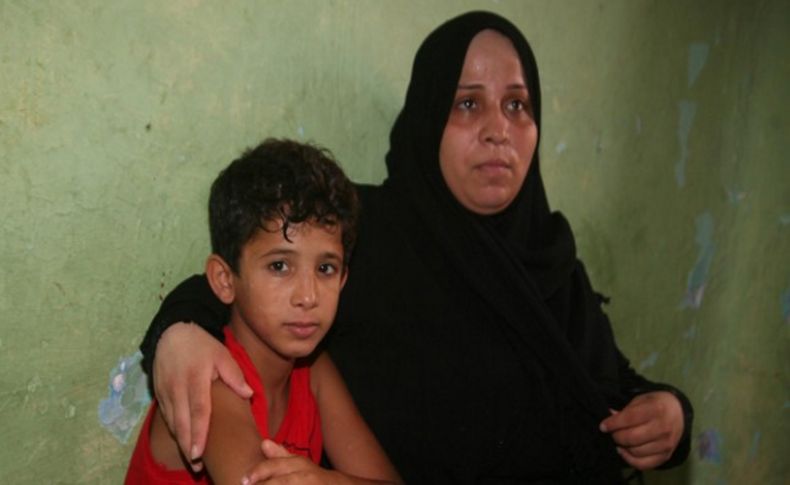 Dayak yiyen Suriyeli çocuğun annesi konuştu: Allah'a havale ettik
