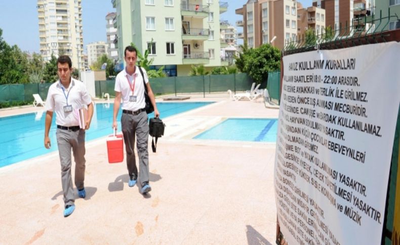 Antalya’da yüzme havuzları ve su parklarına sıkı denetim