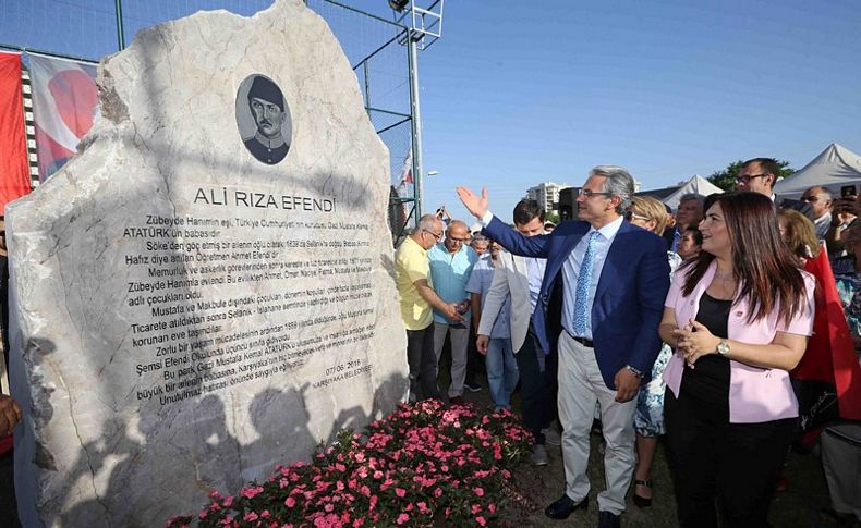 Ata’nın babası Karşıyaka’da ölümsüzleşti