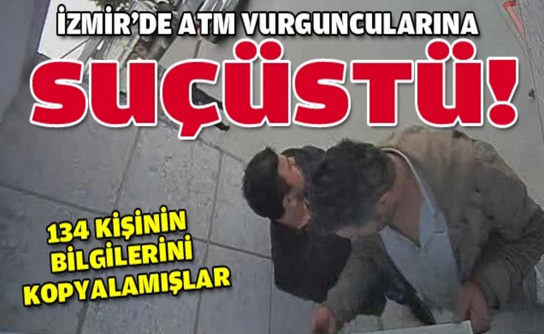 ATM dolandırıcılarına suç üstü