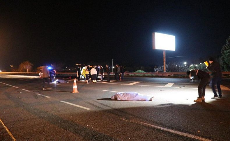 Aynı yönde giden otomobille motosiklet çarpıştı: İki ölü