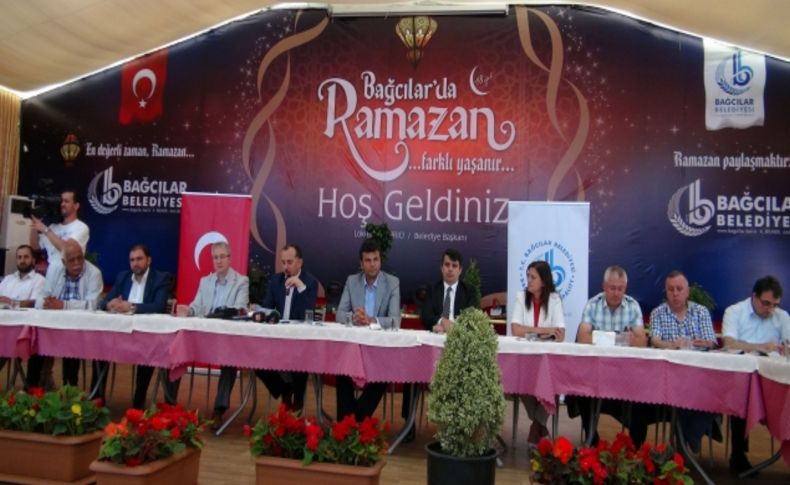 Bağcılar'da Wi-Fi'li, klimalı Ramazan çadırı