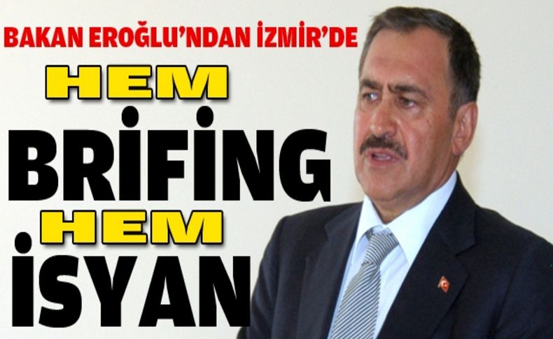 Bakan Eroğlu’ndan İzmir’de ‘yanan alana otel’ isyanı!