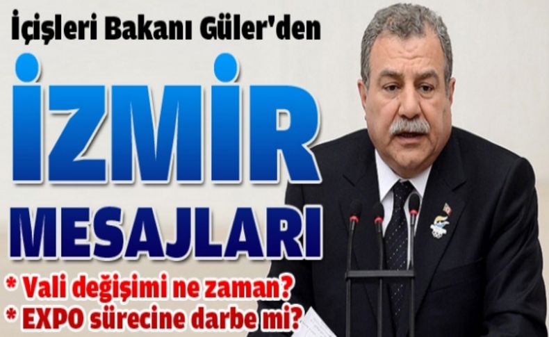 Bakan Güler: 'İzmir'i seviyorum'