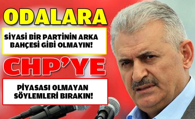 Bakan Yıldırım odalara ve CHP’ye seslendi