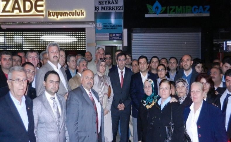 Bakan Yılmaz Gaziemir'de