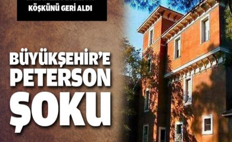 Bakanlık Peterson'u geri aldı