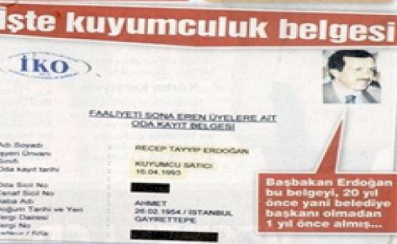 Başbakan kuyumcu çıktı