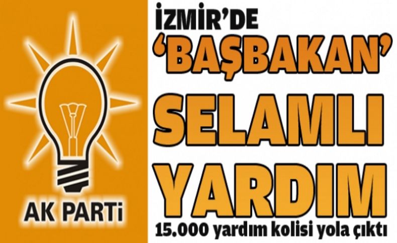 Başbakan'ın selamıyla Ramazan yardımı