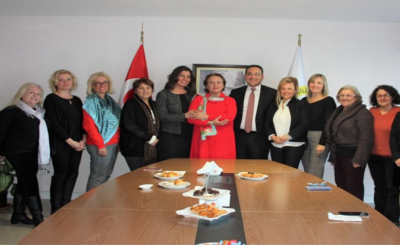 Başkan Atila’dan İzmir Gazeteciler Cemiyeti'ne özür ziyareti