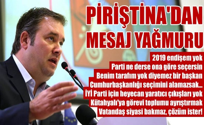 Radyo Egepostası'na katılan Başkan Piriştina'dan mesaj yağmuru