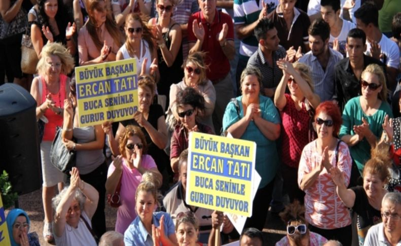 Başkan Ercan Tatı binlerce yurttaş eşliğinde aday oldu