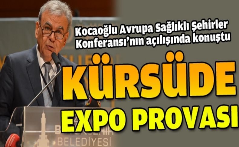 Başkan “EXPO Provası“ yaptı