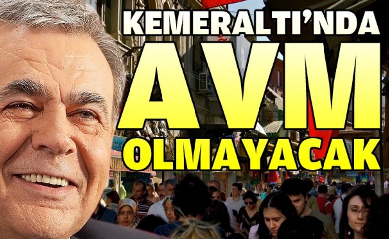 Başkan Kocaoğlu AVM tartışmalarına son noktayı koydu