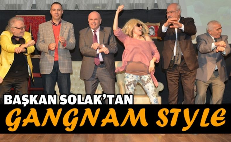 Başkan Solak Gangnam Style dansındaki başarısıyla şaşırttı