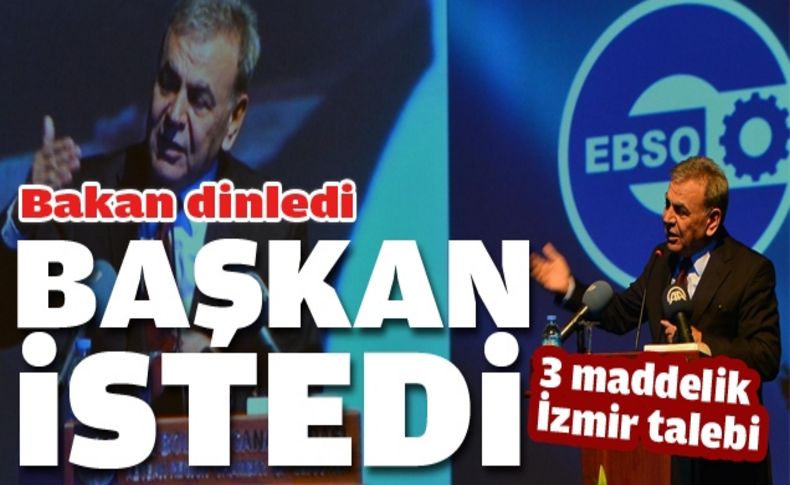 Başkan’ın 3 isteği