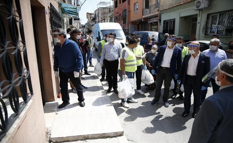 Başkanlar yardım mesaisinde! Hayat paylaştıkça güzel!