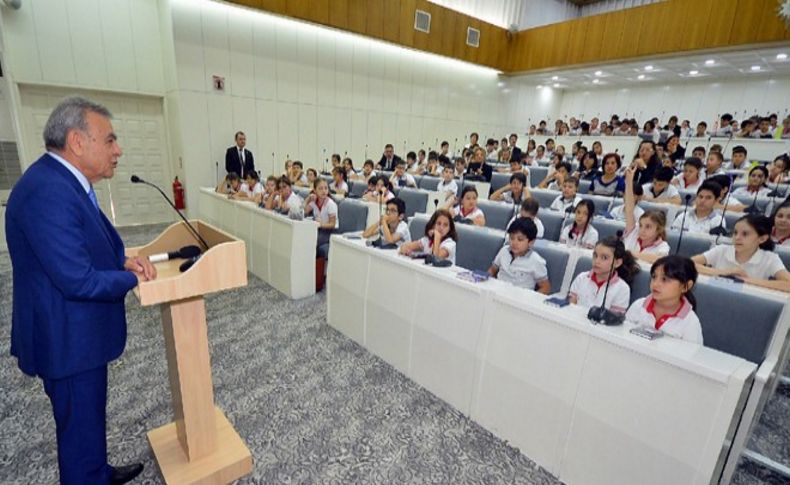 Çocuklar sordu, Başkan Kocaoğlu yanıtladı