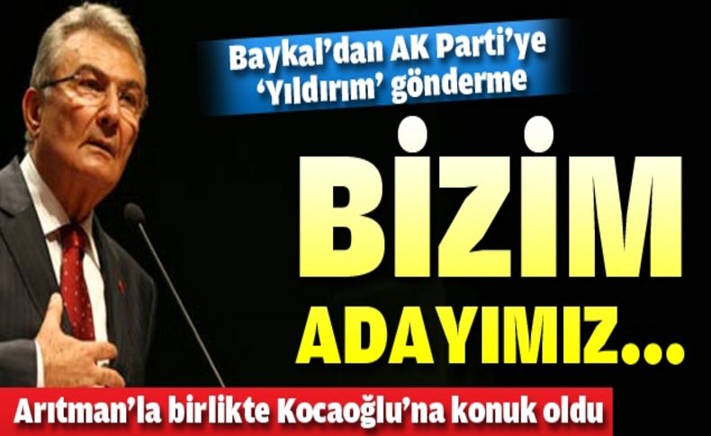 Baykal'dan AK Parti'ye 'Yıldırım'gönderme