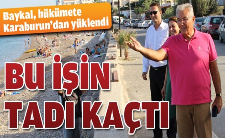 Baykal'dan Karaburun'a sürpriz ziyaret