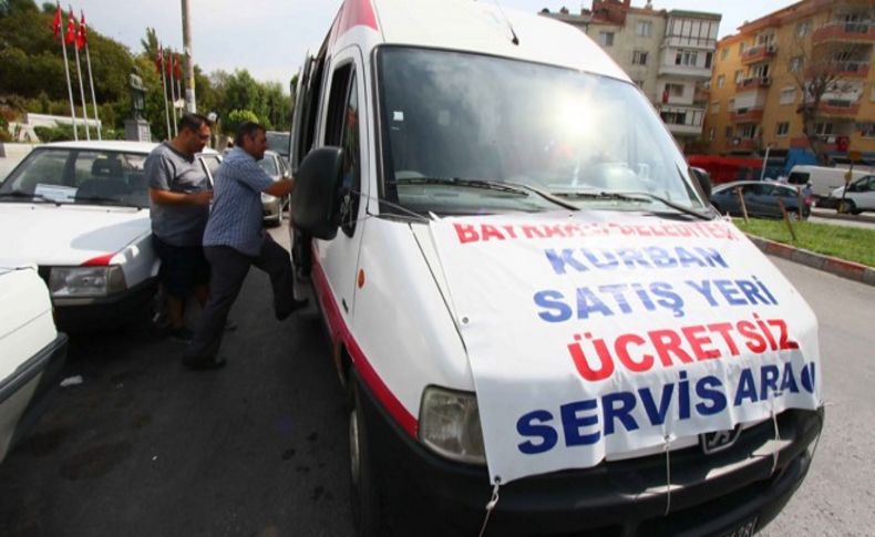 Bayraklı Belediyesi’nden ücretsiz servis