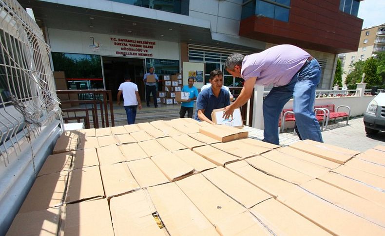 Bayraklı'da yüz güldüren destek