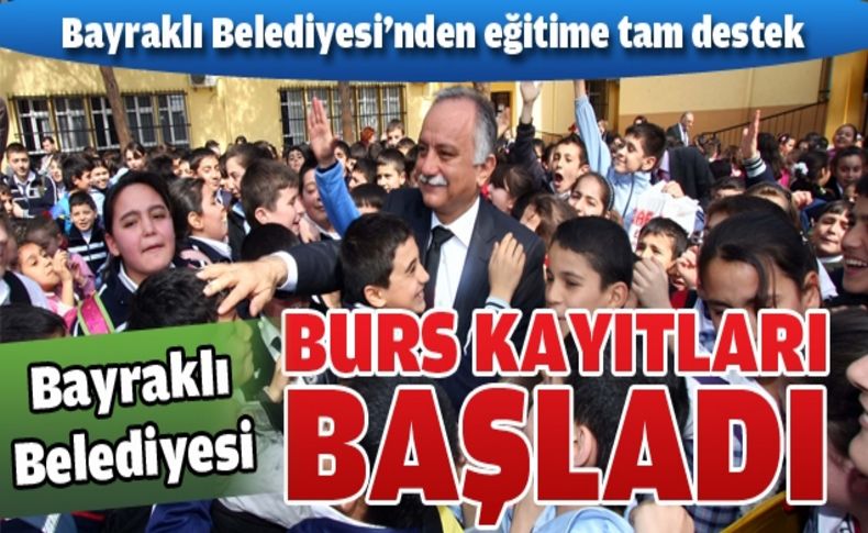 Bayraklı Belediyesi Burs Kayıtları Başladı